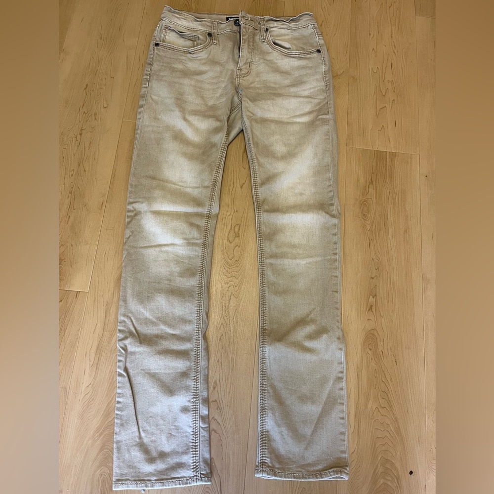 BKE Men's Straight Stretch Pants
